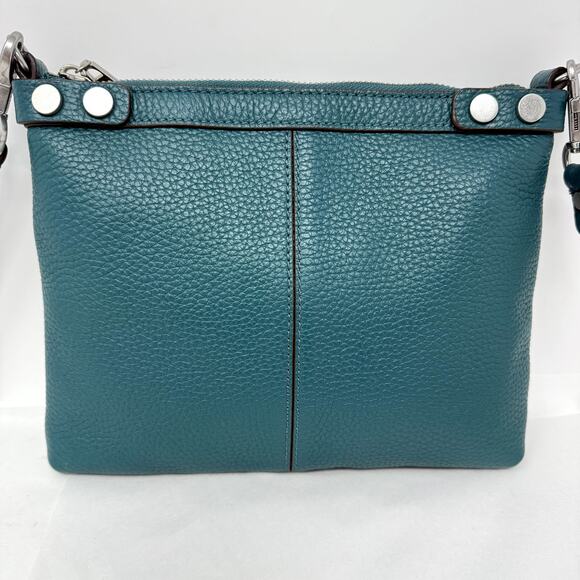 Treasure & Bond Purse Crossbody Flat Hand Bag Boho Teal Detach/Adjust-able Strap - Picture 7 of 14